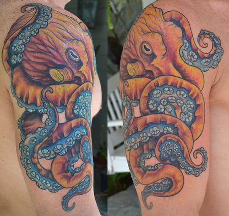 Jeff Johnson - Tims Octopus Tattoo